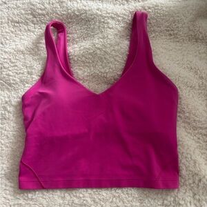 Lululemon Sonic Pink Align Tank
